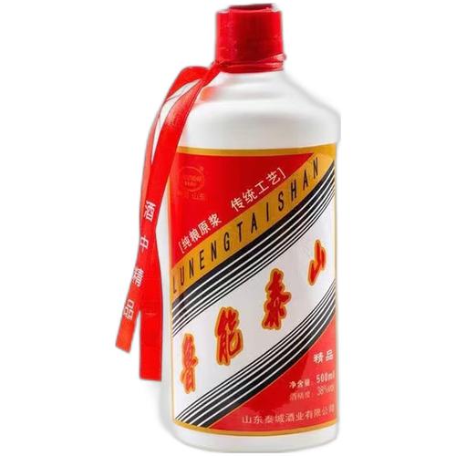 鲁能泰山 精品 38度浓香型白酒 500ml/瓶 单瓶礼盒装